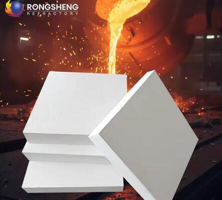 Furnace Kiln Lining Aluminum Silicate Heat Resistant Board 20mm 50mm 1260 1430 Degrees Inorganic Ceramic Fiber Insulating Boards
