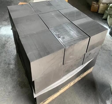 Высокочистый экструдированный графитный блок Edm Square Round Graphite Heating Blocks для литья