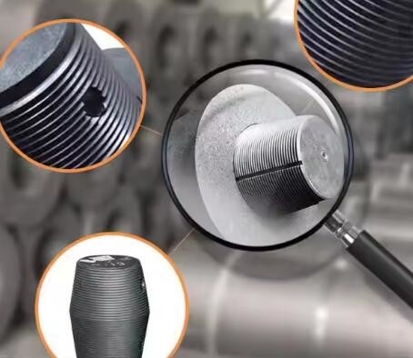 Rp Графитная электродная рота Hp150mm 250mm 350mm 450mm Арковая печь для плавки UHP