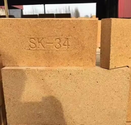 Алюминиевые огневые кирпичи SK34 SK36 SK38 SK40 Рефракторные высокоалюминиевые кирпичи для вращающейся печи