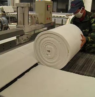 Высокотемпературный керамический аэрогель из волокна, низкотеплопроводящий изоляционный материал