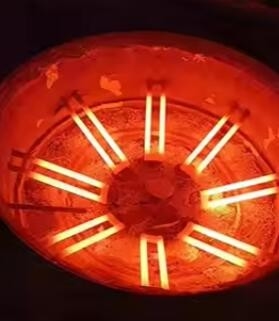 Высокотемпературные 1400c 1500c Кремниевые карбидные стержни Нагревательные элементы Сик Электрические нагревательные трубы для печи