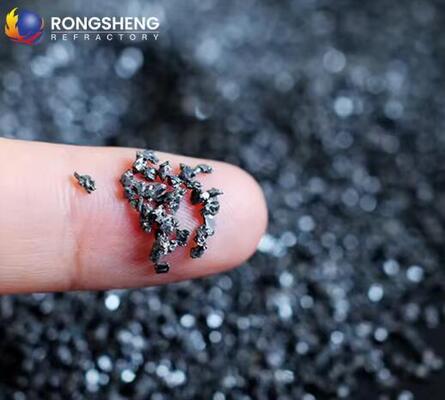 Высокая чистота 98,5% Сик порошок карборунда песчаник черно-зеленый Силиконовый карбид порошок для абразивных и огнеупорных материалов