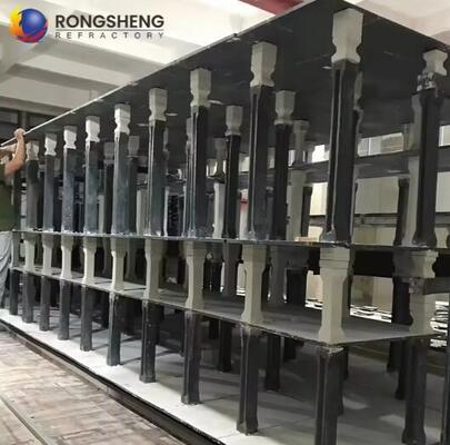 Круглые и квадратные пластины из карбида кремния (SiC, SSSiC, RBSiC) с нитридным связующим, полки для печей, огнеупорные плиты для керамических печей