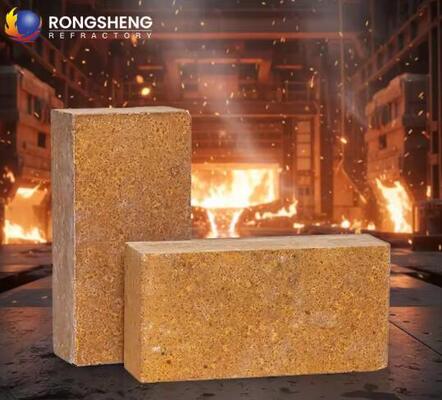 Высокотемпературный огнеупорный магниевый кирпич Отличная устойчивость к шлаку Синтерированные магниевые кирпичи для облицовки стальных печей